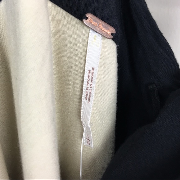 Free People | Black Lacy Strap Dress - E88 - Picture 7 of 7